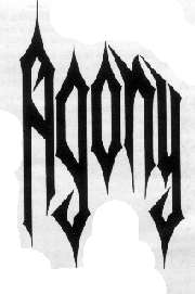 logo agony - neni moc vyvedenej scan