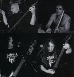 IMMOLATION from left to right and down: Robert Vigna, Alex Hernandez, Ross Dolan, Bill Taylor