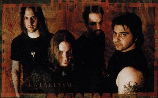 KATAKLYSM from left to right: Stephane, J-F, Max, Maurizio
